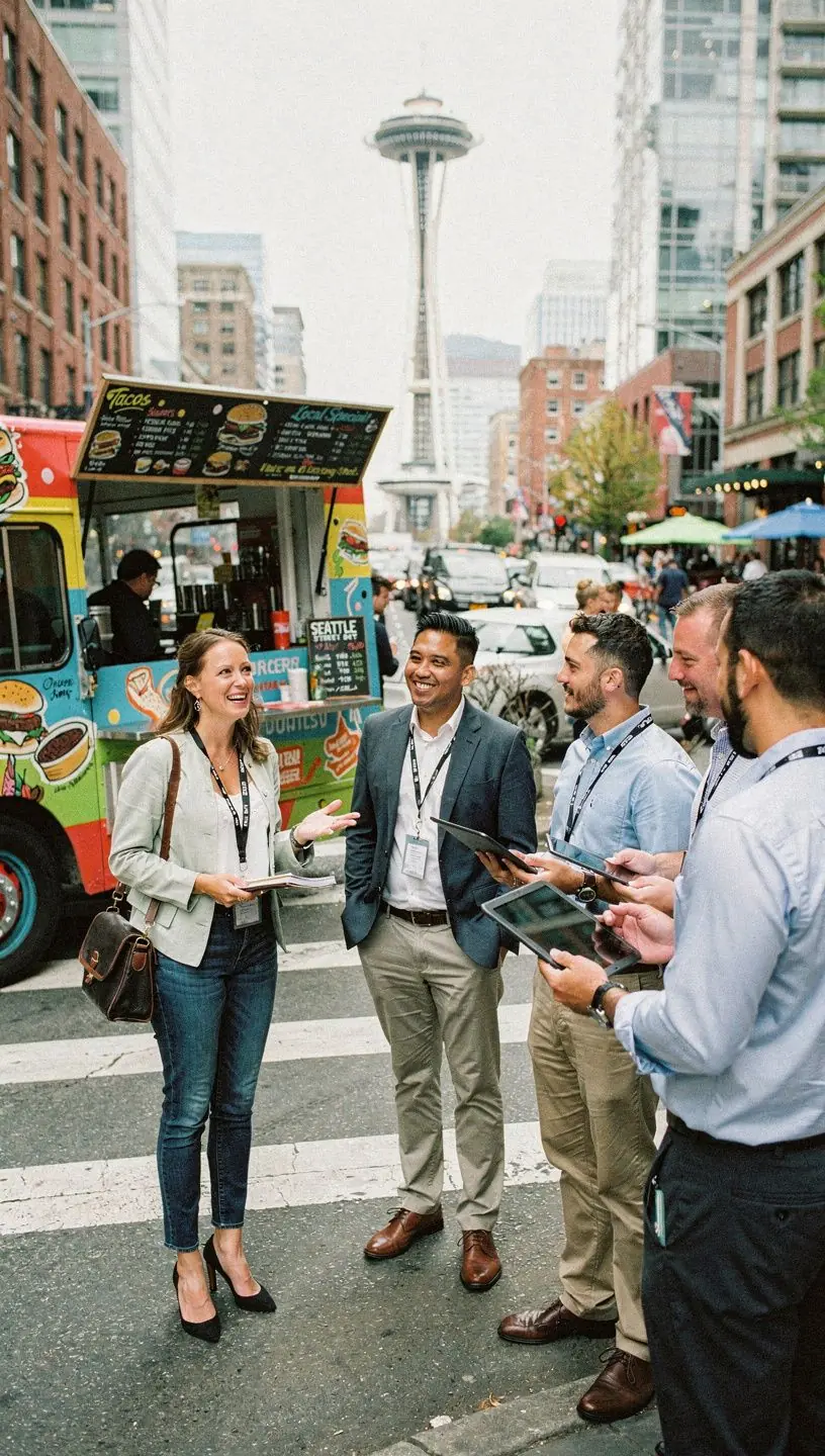 Rodzina ciesząca się piknikiem w parku narodowym.