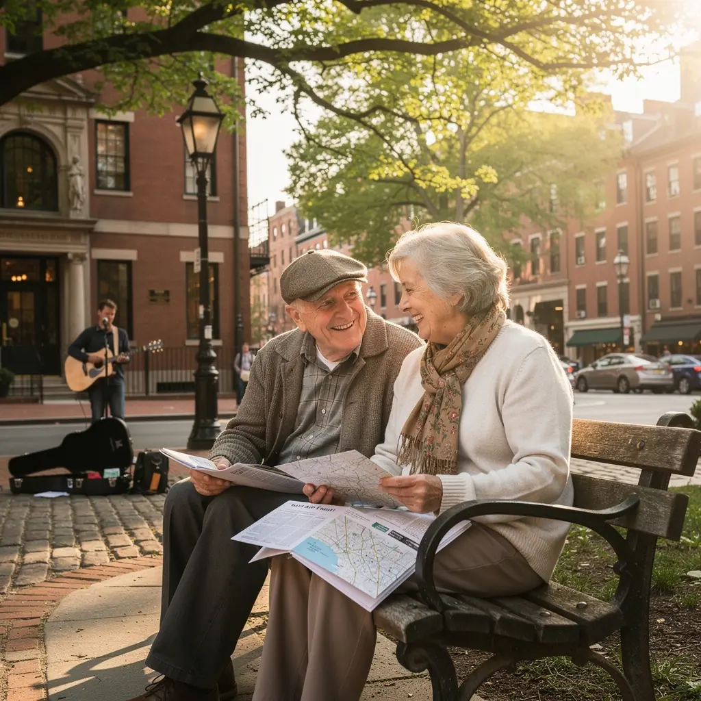 Kreatywne notatki podróżne z rysunkami i wskazówkami.